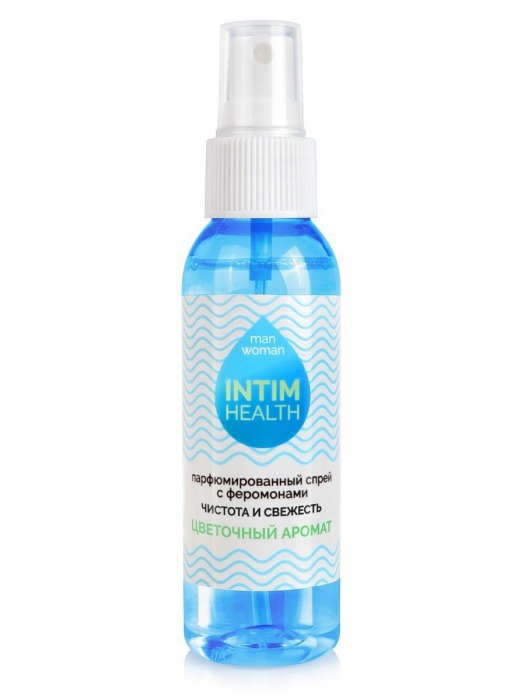 Парфюмированный спрей Intim Health для нижнего белья и тела с цветочным ароматом - 95 мл. -  - Магазин феромонов в Вологде