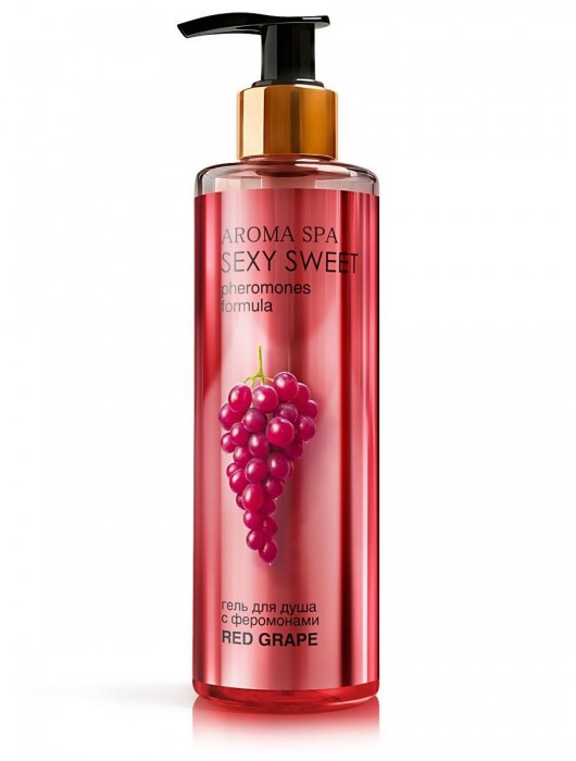 Гель для душа с феромонами и ароматом винограда Red Grape - 200 мл. -  - Магазин феромонов в Вологде