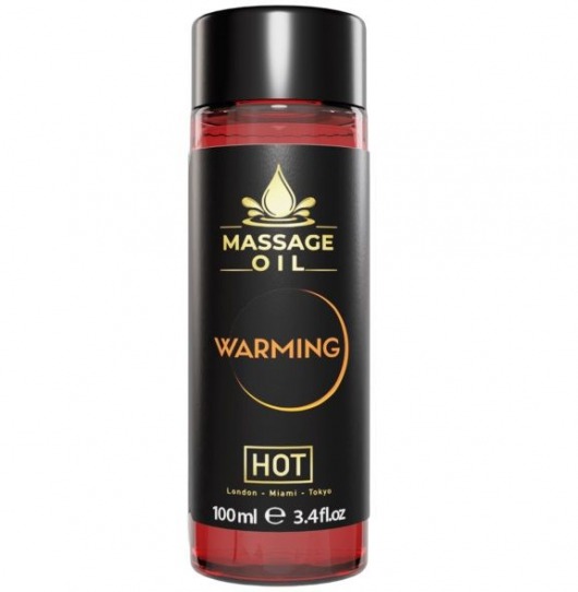 Массажное масло с согревающим эффектом Massage Oil Warming - 100 мл. - HOT - купить с доставкой в Вологде