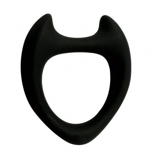 Черное эрекционное кольцо с рожками Wooomy Toro M - Adrien Lastic - в Вологде купить с доставкой