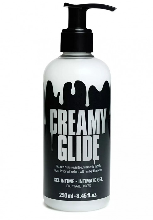 Лубрикант на водной основе Creamy Glide с консистенцией спермы - 250 мл. - Strap-on-me - купить с доставкой в Вологде