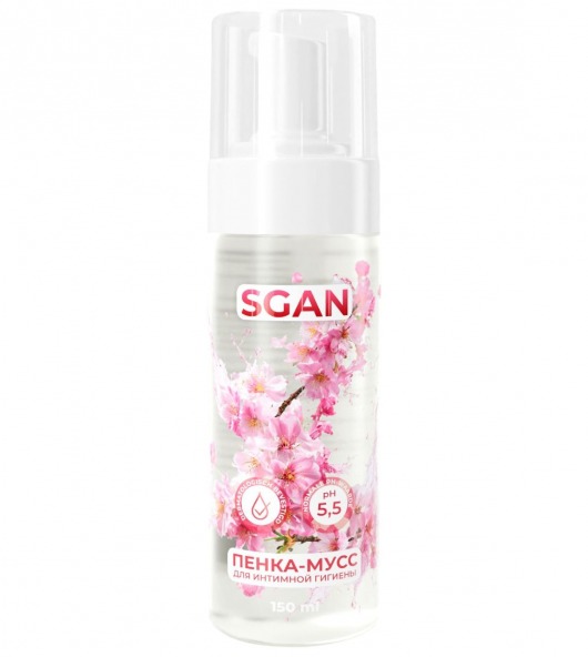Пенка-мусс для интимной гигиены SGAN с пребиотиками - 150 мл. - SGAN - купить с доставкой в Вологде