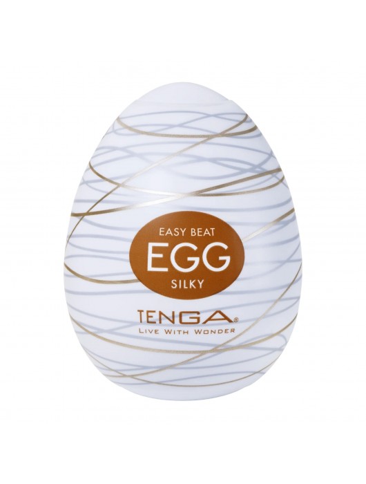 Мастурбатор-яйцо Tenga Egg Silky - Tenga - в Вологде купить с доставкой