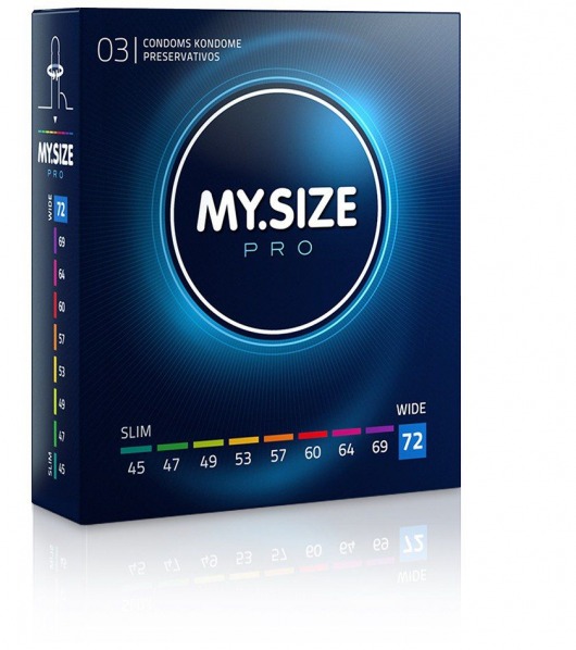 Презервативы MY.SIZE размер 72 - 3 шт. - My.Size - купить с доставкой в Вологде