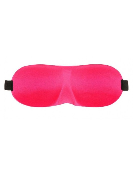 Розовая глухая маска на резинке - Sitabella - купить с доставкой в Вологде