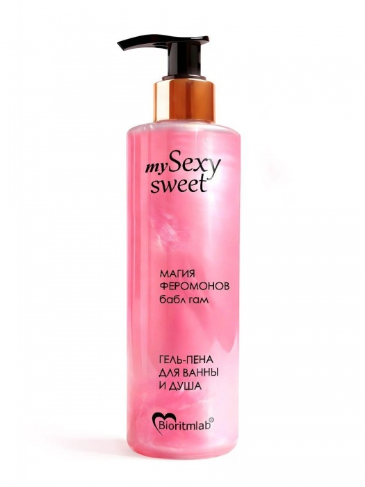 Гель-пена для ванны и душа Sexy Sweet с феромонами и ароматом бабл-гам - 200 мл. -  - Магазин феромонов в Вологде