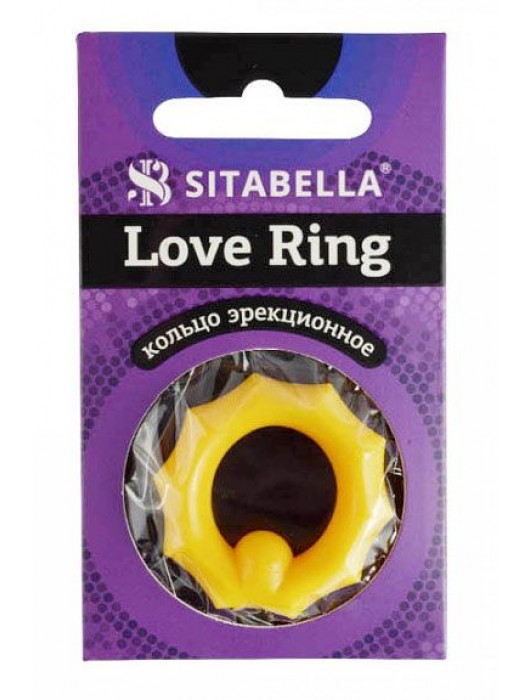 Цветное эрекционное кольцо Love Ring - Sitabella - в Вологде купить с доставкой