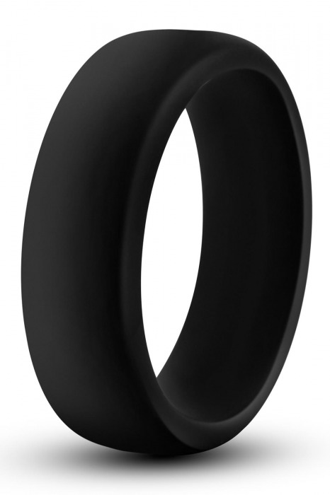 Черное эрекционное кольцо Silicone Go Pro Cock Ring - Blush Novelties - в Вологде купить с доставкой