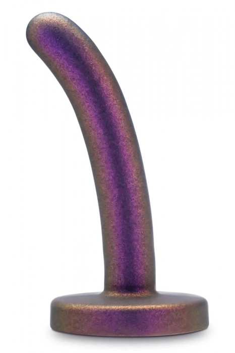 Фиолетовая насадка с гладкой поверхностью Surrender 4.75 Inch Beginner Pegging Dildo - 12 см. - Blush Novelties - купить с доставкой в Вологде