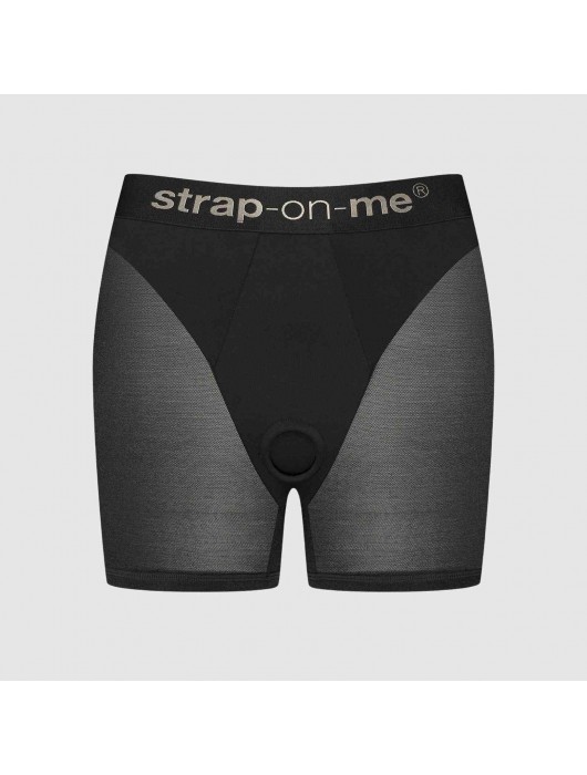 Трусики-шорты для фиксации насадок Strap-on-me Harness Lingerie Halo - size S - Strap-on-me - купить с доставкой в Вологде