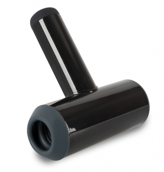 Черный мастурбатор с удобной ручкой Masturbator with 2 Functions - Orion - в Вологде купить с доставкой