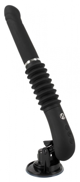 Черная секс-машина с пультом ДУ RC Fucking Machine 2.0 - Orion - купить с доставкой в Вологде