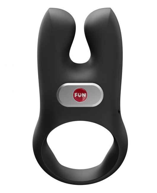 Черное эрекционное виброкольцо Nos - Fun Factory - в Вологде купить с доставкой