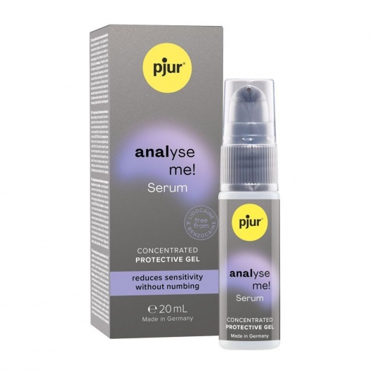 Расслабляющая анальная сыворотка pjur Analyse Me Serum - 20 мл. - Pjur - купить с доставкой в Вологде