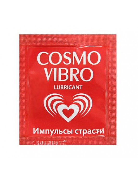 Пробник женского стимулирующего лубриканта на силиконовой основе Cosmo Vibro - 3 гр. - Биоритм - купить с доставкой в Вологде