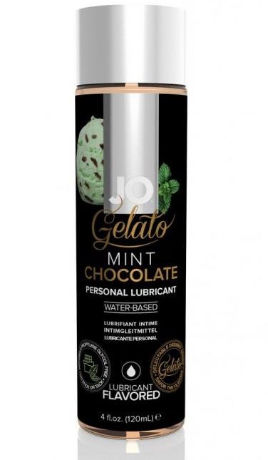 Лубрикант с ароматом мятного шоколада JO GELATO MINT CHOCOLATE - 120 мл. - System JO - купить с доставкой в Вологде