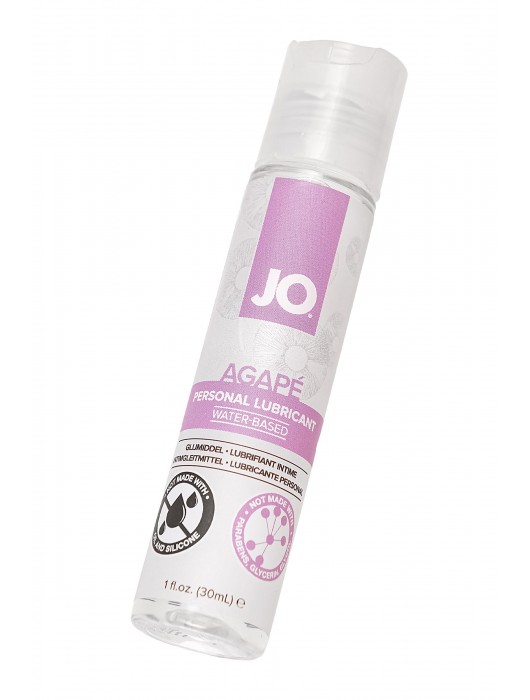 Лубрикант на водной основе для женщин JO AGAPE ORIGINAL - 30 мл. - System JO - купить с доставкой в Вологде