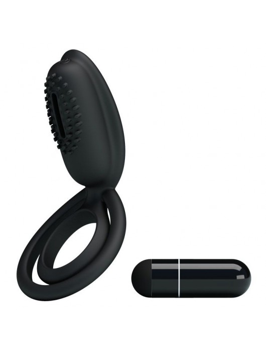 Эрекционное кольцо с клиторальной щеточкой Esther - Baile - в Вологде купить с доставкой