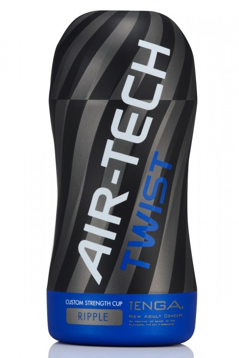 Мастурбатор с регулируемой плотностью обхвата Custom Strength CUP Twist Ripple - Tenga - в Вологде купить с доставкой