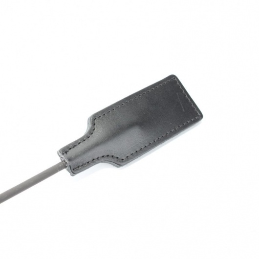 Чёрный профессиональный стек - 73 см. - БДСМ Арсенал - купить с доставкой в Вологде