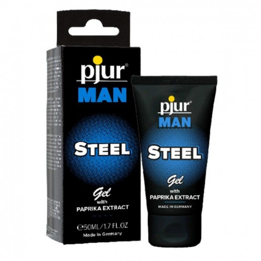 Эрекционный гель для пениса pjur MAN Steel Gel - 50 мл. - Pjur - купить с доставкой в Вологде