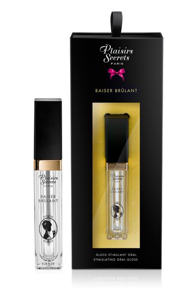 Стимулирующий блеск для губ Baiser Brulant Gloss Plaisirs Secrets - 7 мл. - Plaisir Secret - купить с доставкой в Вологде
