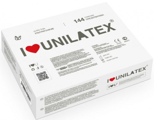 Ультратонкие презервативы Unilatex Ultra Thin - 144 шт. - Unilatex - купить с доставкой в Вологде
