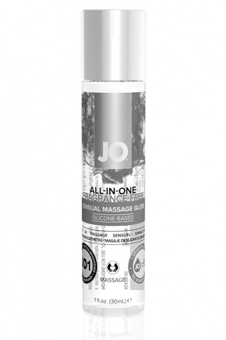 Массажный гель ALL-IN-ONE Massage Oil Sensual нейтральный - 30 мл. - System JO - купить с доставкой в Вологде