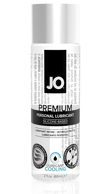 Охлаждающий лубрикант на силиконовой основе JO Personal Premium Lubricant Cooling - 60 мл. - System JO - купить с доставкой в Вологде