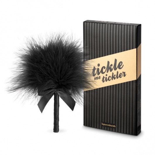 Пуховка для эротических игр Tickle Me Tickler - Bijoux Indiscrets - купить с доставкой в Вологде