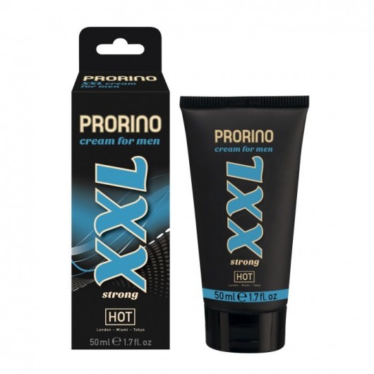 Интимный крем для мужчин Prorino XXL - 50 мл. - Ero - купить с доставкой в Вологде