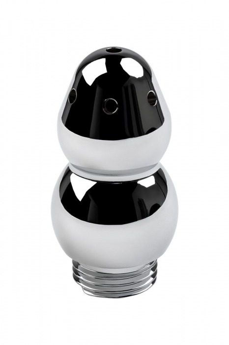 Металлический анальный душ с тремя насадками - ToyFa - купить с доставкой в Вологде