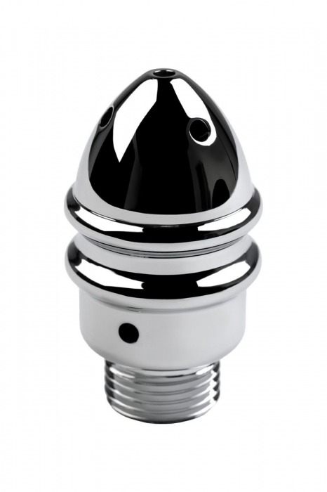 Металлический анальный душ с тремя насадками - ToyFa - купить с доставкой в Вологде