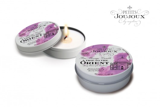 Массажная свеча Petits Joujoux Orient с ароматом граната и белого перца - 33 гр. - MyStim - купить с доставкой в Вологде