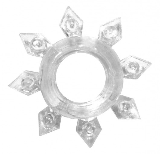 Прозрачное эрекционное кольцо Rings Gear - Lola Games - в Вологде купить с доставкой