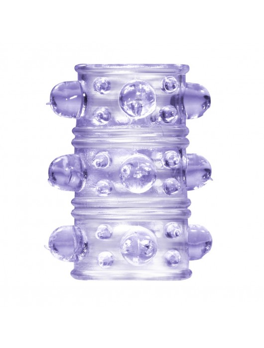 Фиолетовая насадка на пенис Rings Armour - Lola Games - в Вологде купить с доставкой