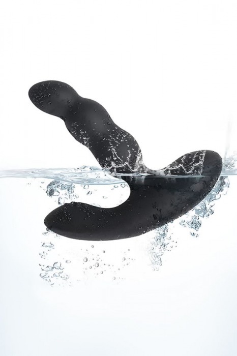 Черный силиконовый стимулятор простаты Levett Nitoc с пультом ДУ - Levett - в Вологде купить с доставкой