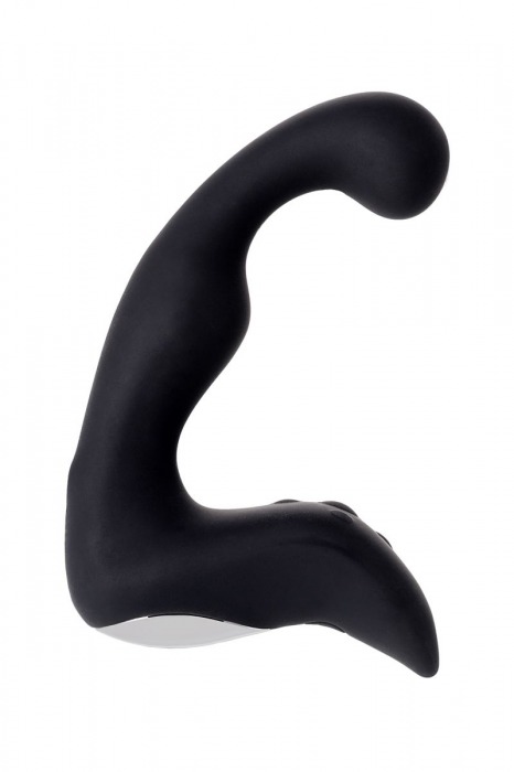 Чёрный изогнутый вибростимулятор простаты Erotist - Erotist Adult Toys - в Вологде купить с доставкой
