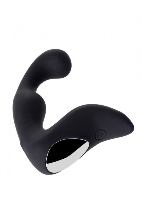 Чёрный изогнутый вибростимулятор простаты Erotist - Erotist Adult Toys - в Вологде купить с доставкой