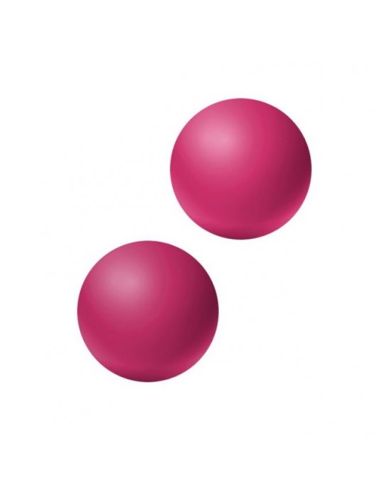 Ярко-розовые вагинальные шарики без сцепки Emotions Lexy Medium - Lola Games