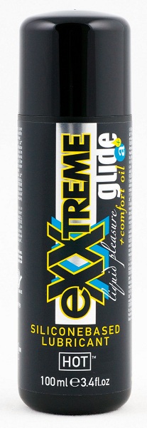Анальная смазка на силиконовой основе Exxtreme Glide - 100 мл. - HOT - купить с доставкой в Вологде