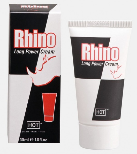 Крем-пролонгатор для мужчин Rhino - 30 мл. - HOT - купить с доставкой в Вологде