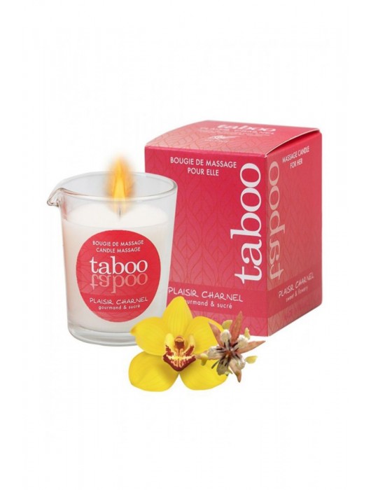 Массажное аромамасло с афродизиаками для женщин RUF Taboo Plaisir charnel - 60 гр. - RUF - купить с доставкой в Вологде