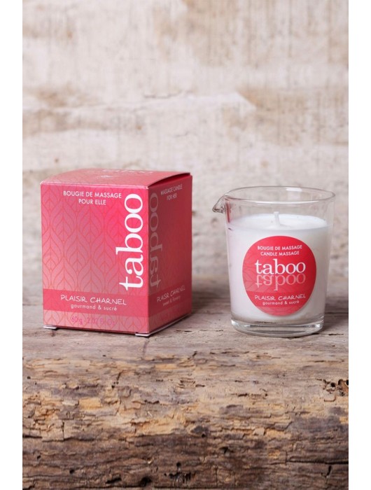 Массажное аромамасло с афродизиаками для женщин RUF Taboo Plaisir charnel - 60 гр. - RUF - купить с доставкой в Вологде