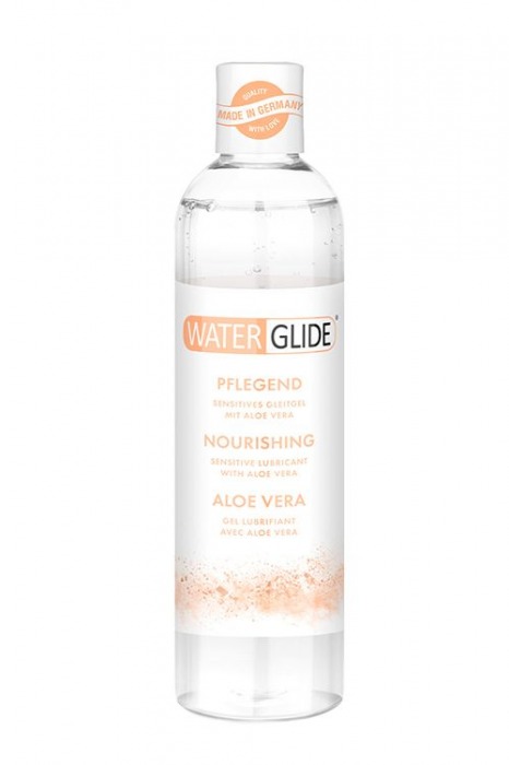 Лубрикант на водной основе с алоэ вера NOURISHING - 300 мл. - Waterglide - купить с доставкой в Вологде