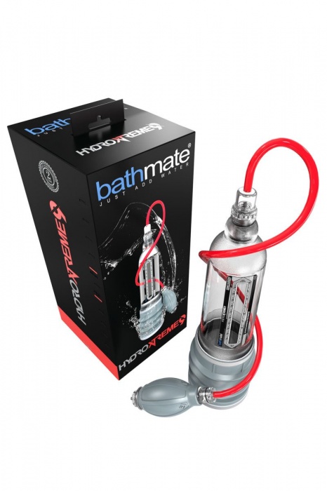 Прозрачная гидропомпа HydroXTREME9 - Bathmate - в Вологде купить с доставкой