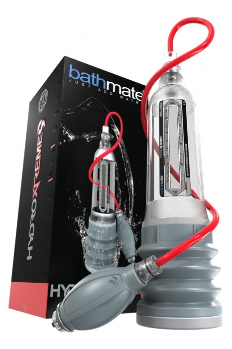 Прозрачная гидропомпа HydroXTREME9 - Bathmate - в Вологде купить с доставкой