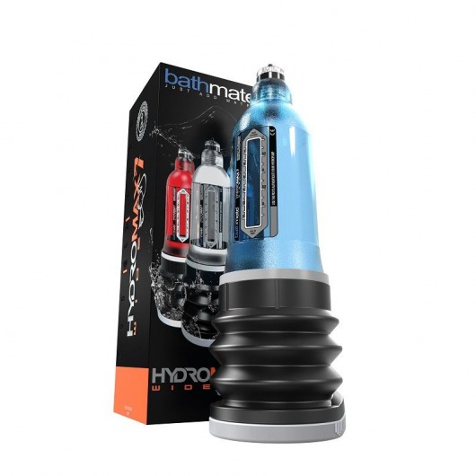 Синяя гидропомпа HydroMAX7 Wide Boy - Bathmate - в Вологде купить с доставкой