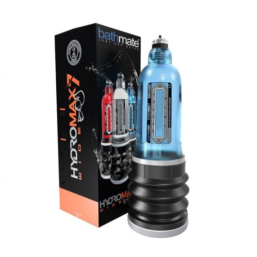 Синяя гидропомпа HydroMAX7 Wide Boy - Bathmate - в Вологде купить с доставкой