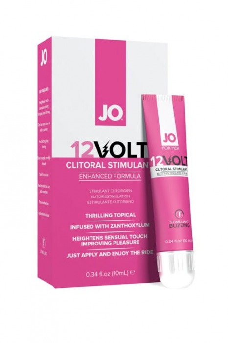Возбуждающая сыворотка мощного действия JO Volt 12V - 10 мл. - System JO - купить с доставкой в Вологде